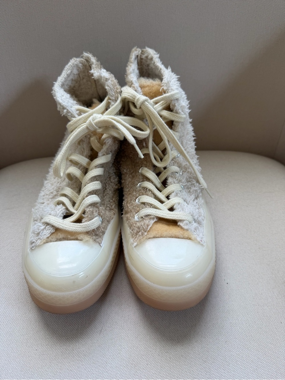 Converse x Clot Chuck 70 High Top Ice Cold Cloud Cream Mens Size 7 Women Size 9